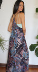 Whirling Onyx Sun Dress