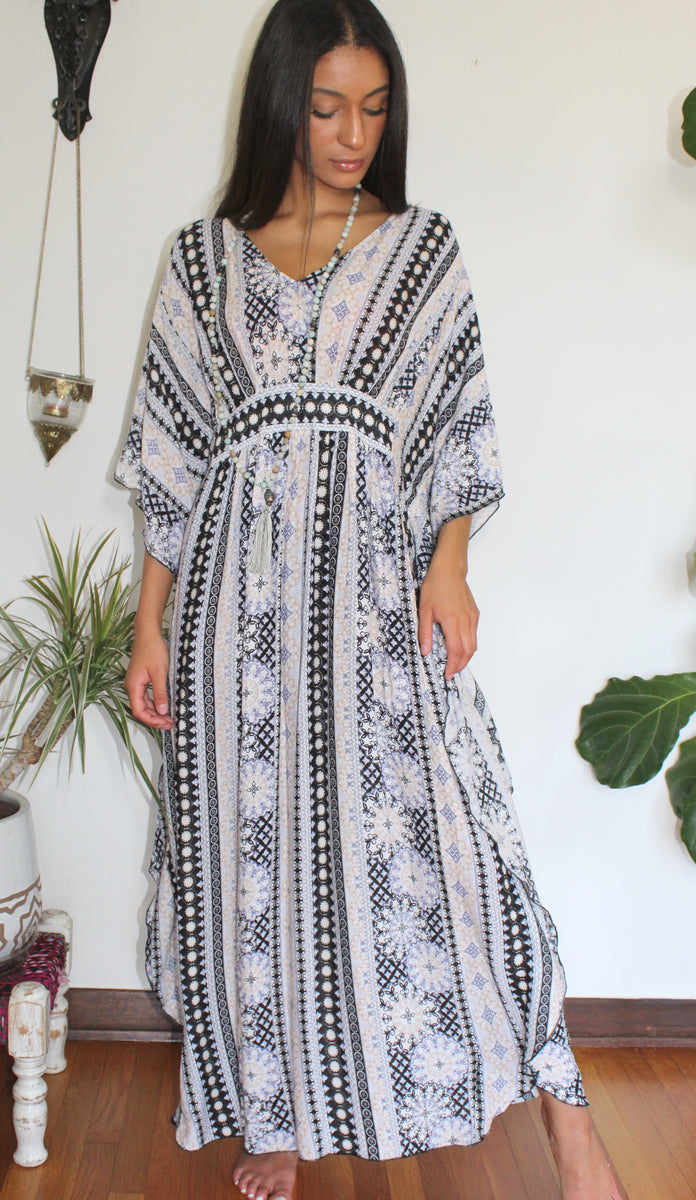 Arabian Sand Winged Kaftan - Yoga Clothing by Daughters of Culture