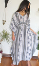 Arabian Sand Winged Kaftan