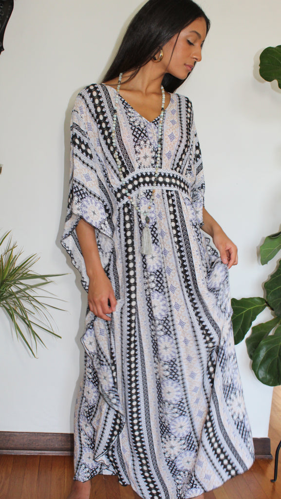 Arabian Sand Winged Kaftan - Yoga Clothing by Daughters of Culture
