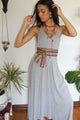 Grey Knit Sun Dress