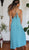 Mineral Blue Knit Sun Dress