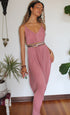 Wandering Mauve Jumpsuit