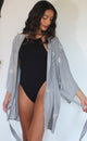 Yin Yang Stripe Play Kimono