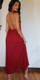 Red Aura Mock Dress