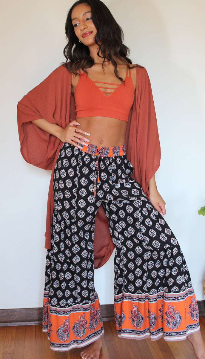Kimodo Dragon Lounge Pant - Yoga Clothing by Daughters of Culture