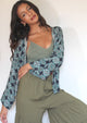 Moroccan Mint Kimono Top