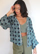 Moroccan Mint Kimono Top