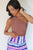 Rib One Shoulder Top