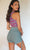 Sun Dust High Waist Short in Teal