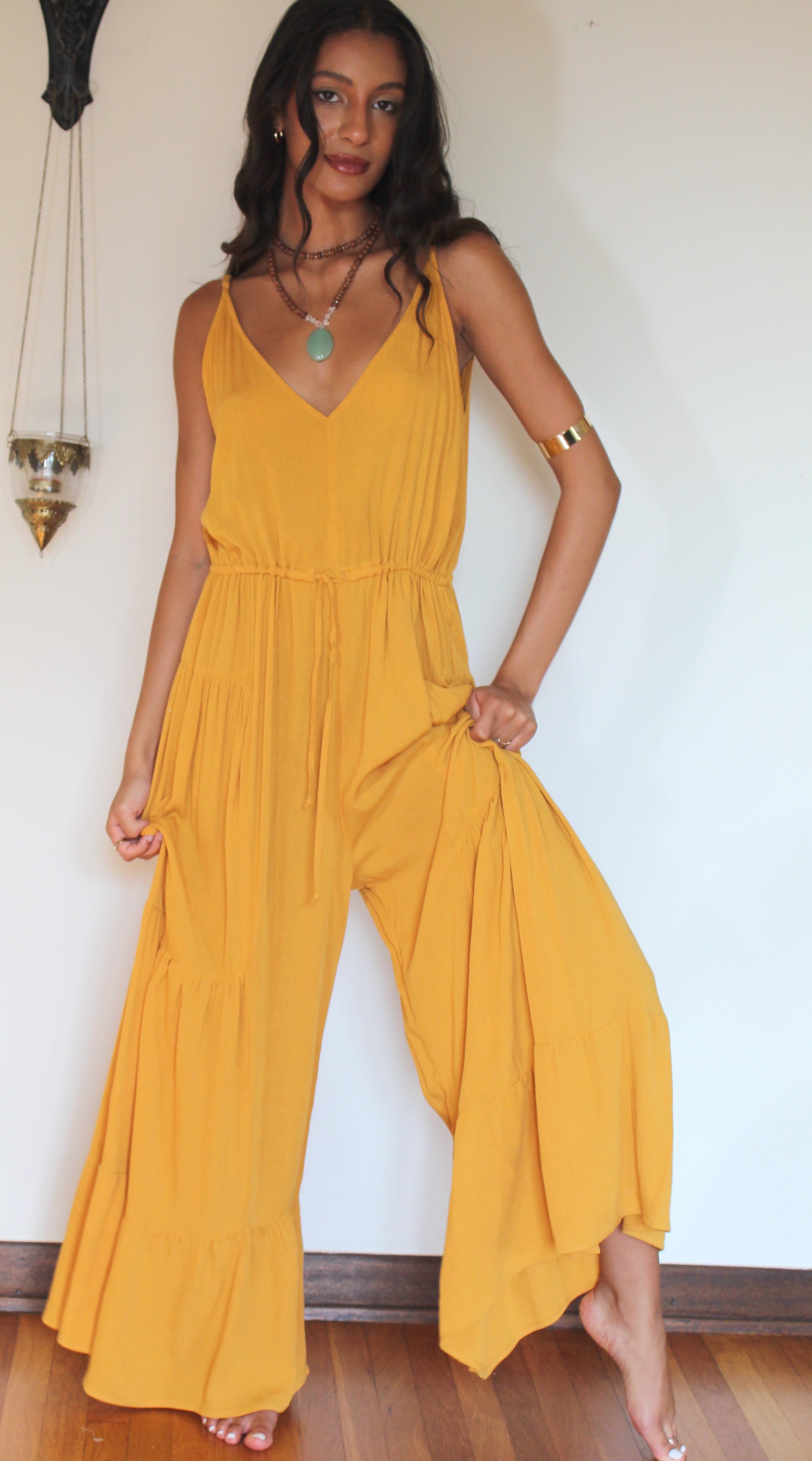 Gold Empress Jumpsuit