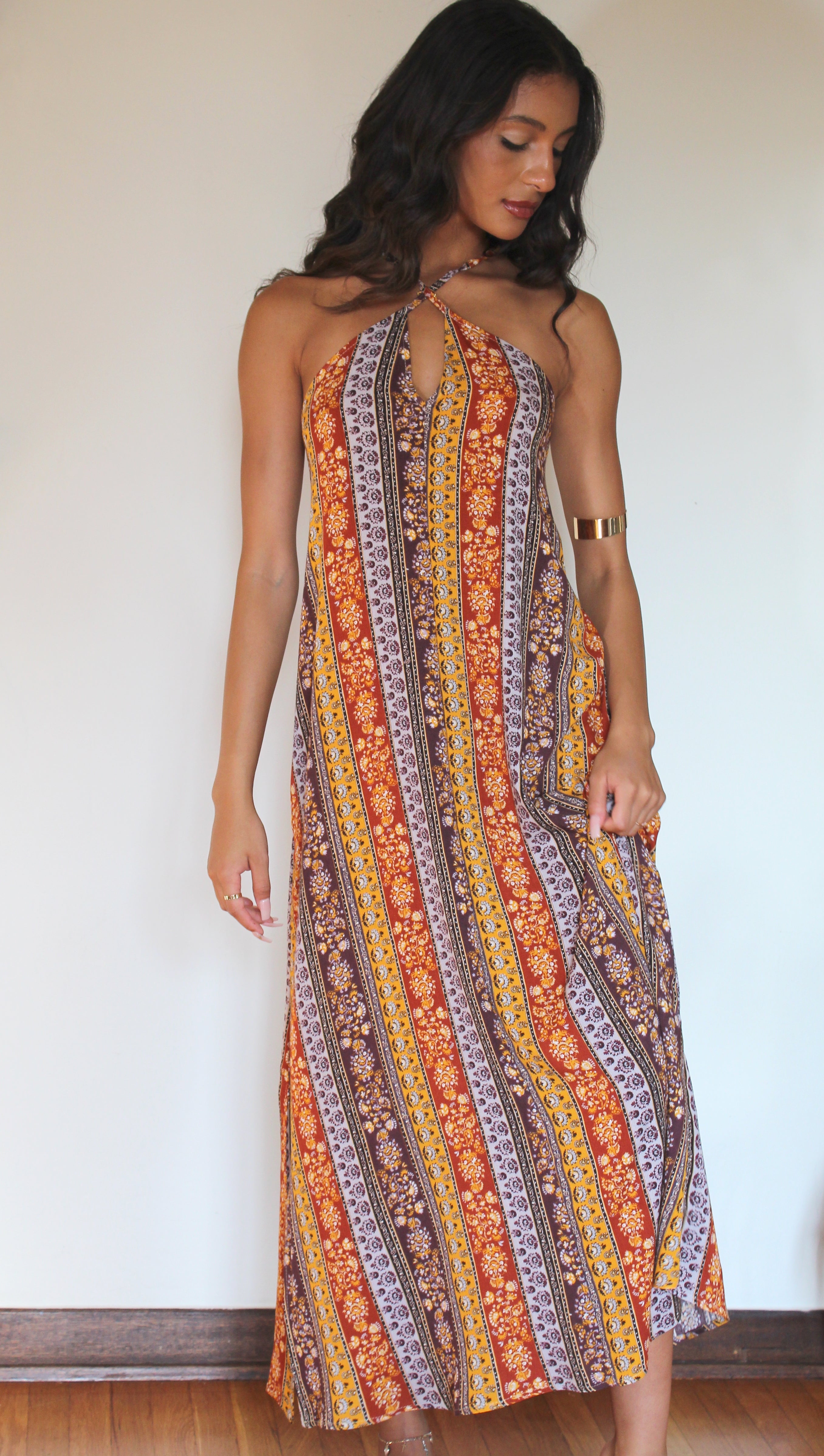 Desert Prism Grecian Dress - Yoga Clothing by Daughters of Culture Desert Prism Grecian Dress - Yoga Clothing by Daughters of Culture
