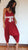 Garnet Yoga Knit Jumpsuit with Pockets