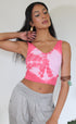 Roseate Chakra Tie Dye Crop Top