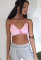 Tie Dye Lace Back Bralette