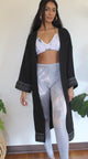 Wanderlust Robe in Black