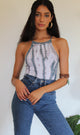 DOFC + HANNAH High Neck Chakra Tie Dye Bodysuit