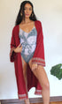 Wanderlust Robe in Maroon