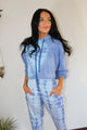 Indigo Tie Dye Hoodie