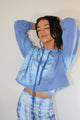 Indigo Tie Dye Hoodie