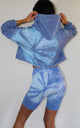 Indigo Tie Dye Hoodie
