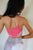 One Strap Tie Dye Bralette