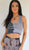 Tie Dye Plunge V-Neck Crop Top