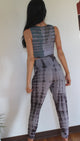 Tie Dye Plunge V-Neck Crop Top