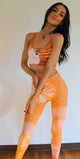 Rust Mandala Tie Dye Legging