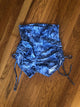 Denim High Waist Short