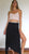 Black Lotus Wrap Skirt