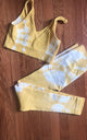 Tie Dye V Chevron Bra