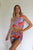 Blossoming Iris Infinity Bra