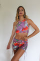 Blossoming Iris Infinity Bra