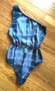 One-Shoulder Iris Tie Dye Bodysuit