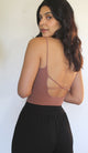 Criss Cross Low Back Yoga Top