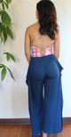 Front Tie Bali Pant in Teal