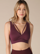 Crossover Deep V Neck Bralette