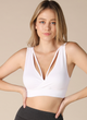 Crossover Deep V Neck Bralette