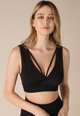 Crossover Deep V Neck Bralette