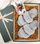 Grey Bohemian Fluff Slippers + Memory Foam