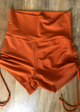 Spice Rib High Waist Short