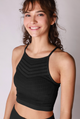 High Neck Mesh Top