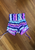 Space Tie Dye High Waist Short