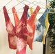 Coral Chakra Tie Dye Crop Top