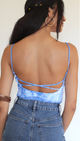 Tie Dye Low Back Top