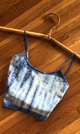 Tie Dye Low Back Top