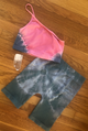One Strap Tie Dye Bralette