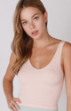 V Neck Crop Top