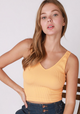 V Neck Crop Top